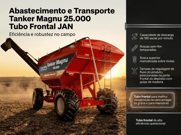 Abastecimento e Transporte Tanker Magnu 25.000 Tubo Frontal JAN