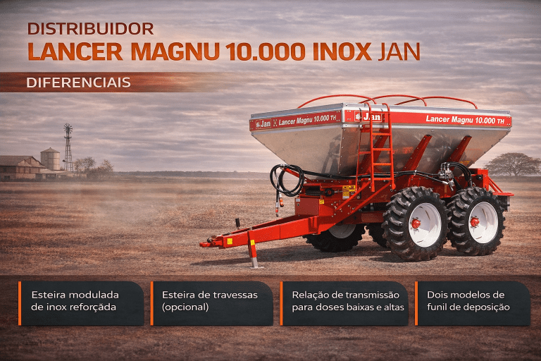 Distribuidor Lancer Magnu 10.000 INOX JAN