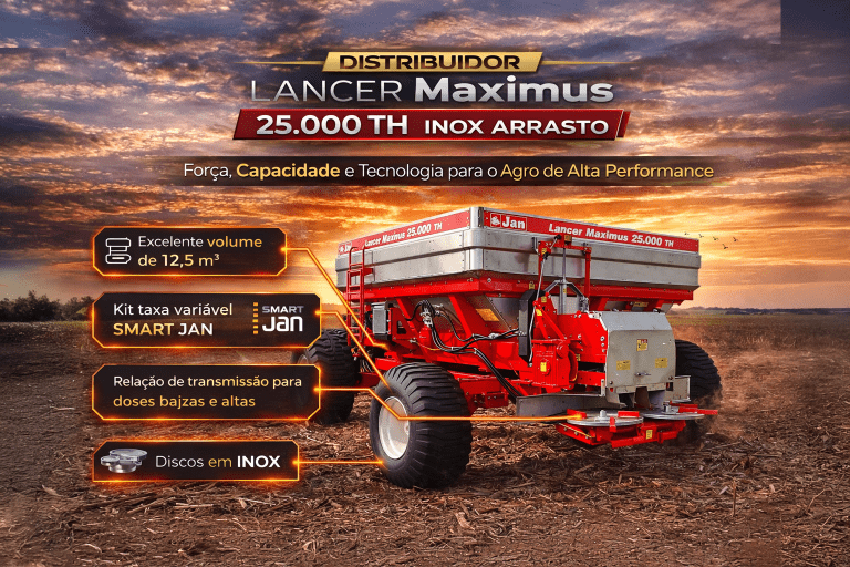 Distribuidor LANCER Maximus 25.000 TH Inox Arrasto JAN