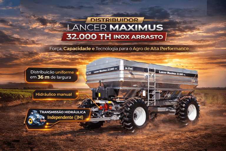 Distribuidor Lancer Maximus 32.000 TH Inox Arrasto JAN