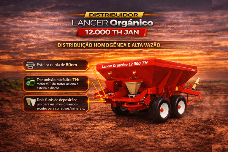 Distribuidor LANCER Orgânico 12.000 TH JAN