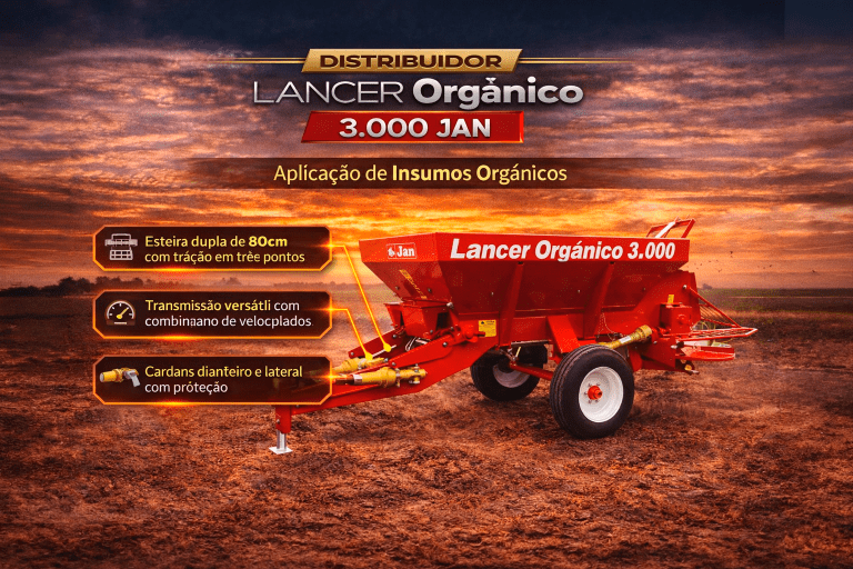 Distribuidor LANCER Orgânico 3.000 JAN