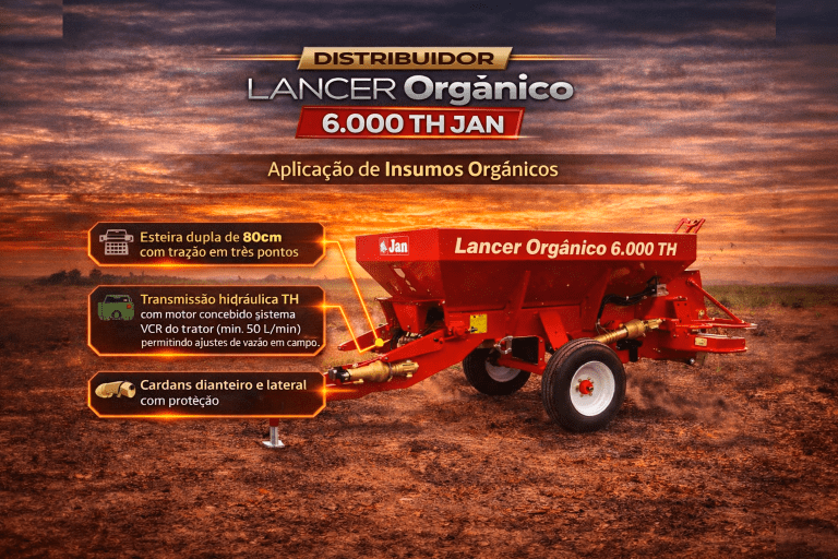 Distribuidor LANCER Orgânico 6.000 TH JAN