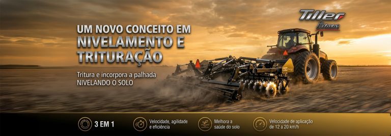 Nivelador Triturador Tiller Bravus GTS