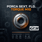 PORCA SEXT. FLG.TORQUE M10 0202110000