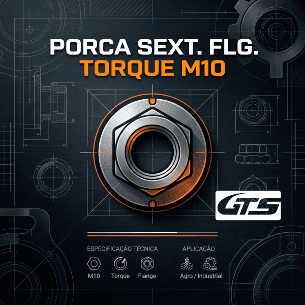 PORCA SEXT. FLG.TORQUE M10 0202110000