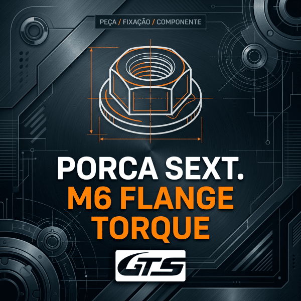 PORCA SEXT.M6 FLANGE TORQUE 0202106000
